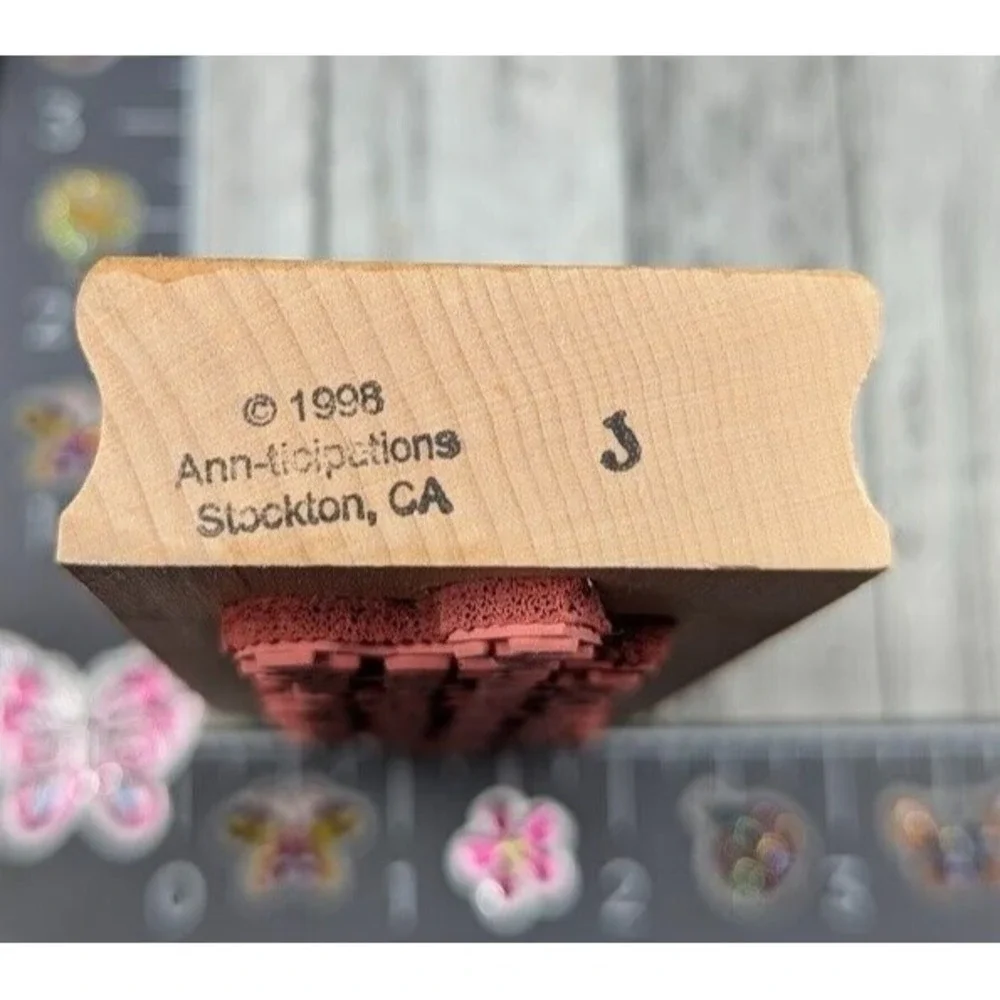 Ann-ticipations Wishing Happiness Day Like This Years Rubber Stamp Wood #H15
